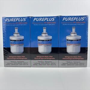 PurePlus Refrigerator Water Filter PP-RWF1100A Replacement 3 Pack Samsung